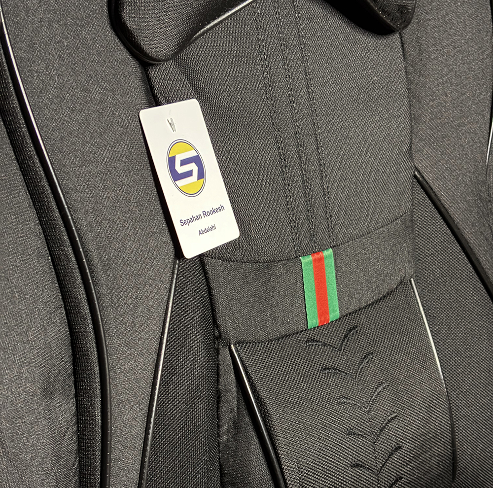 ست کامل روکش صندلی خودرو سپاهان روکش مدل GUCCI-249 مناسب برای پژو 405 و پرشیا