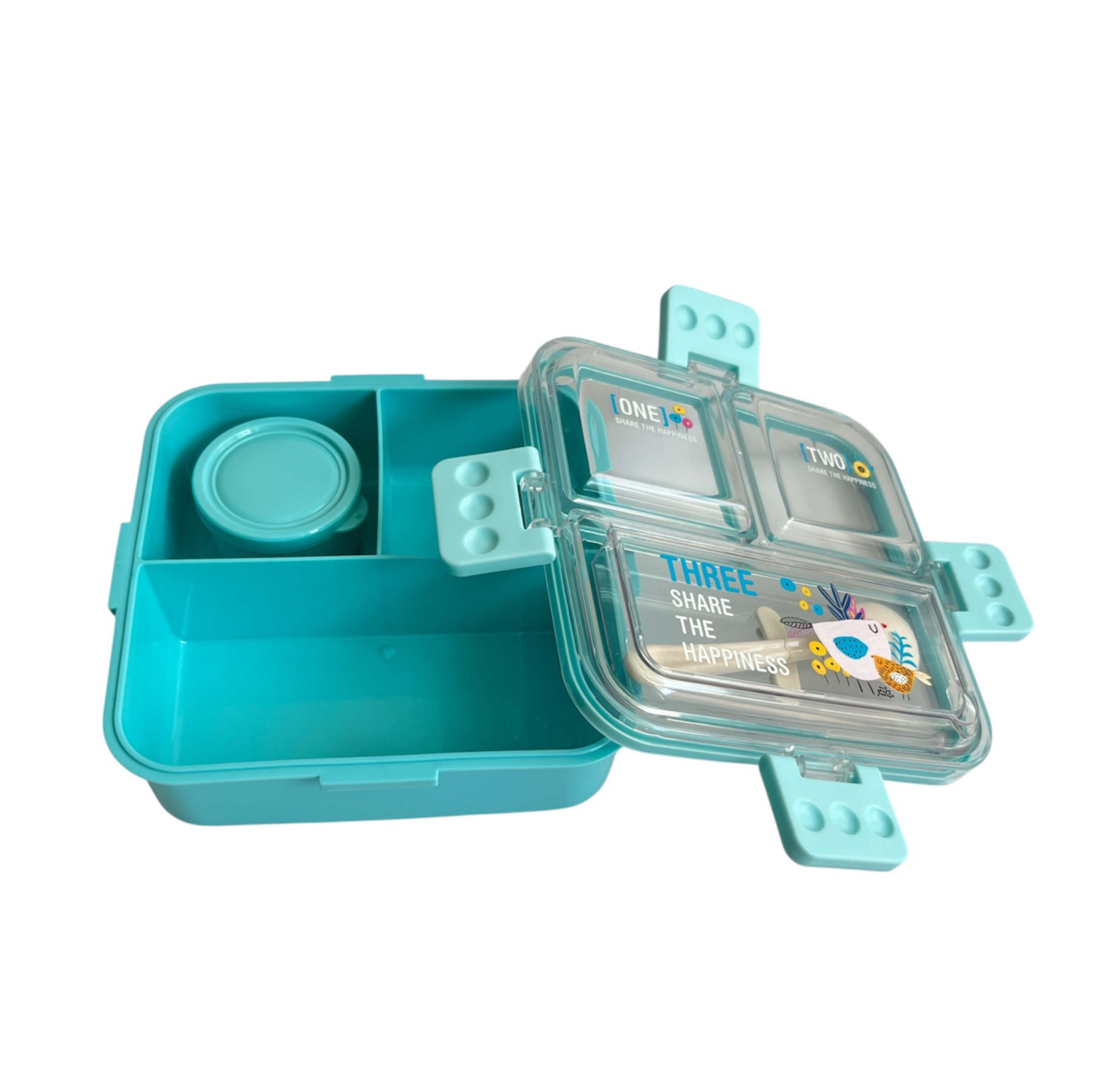 ظرف غذا کودک طرح Happiness کد VT4904