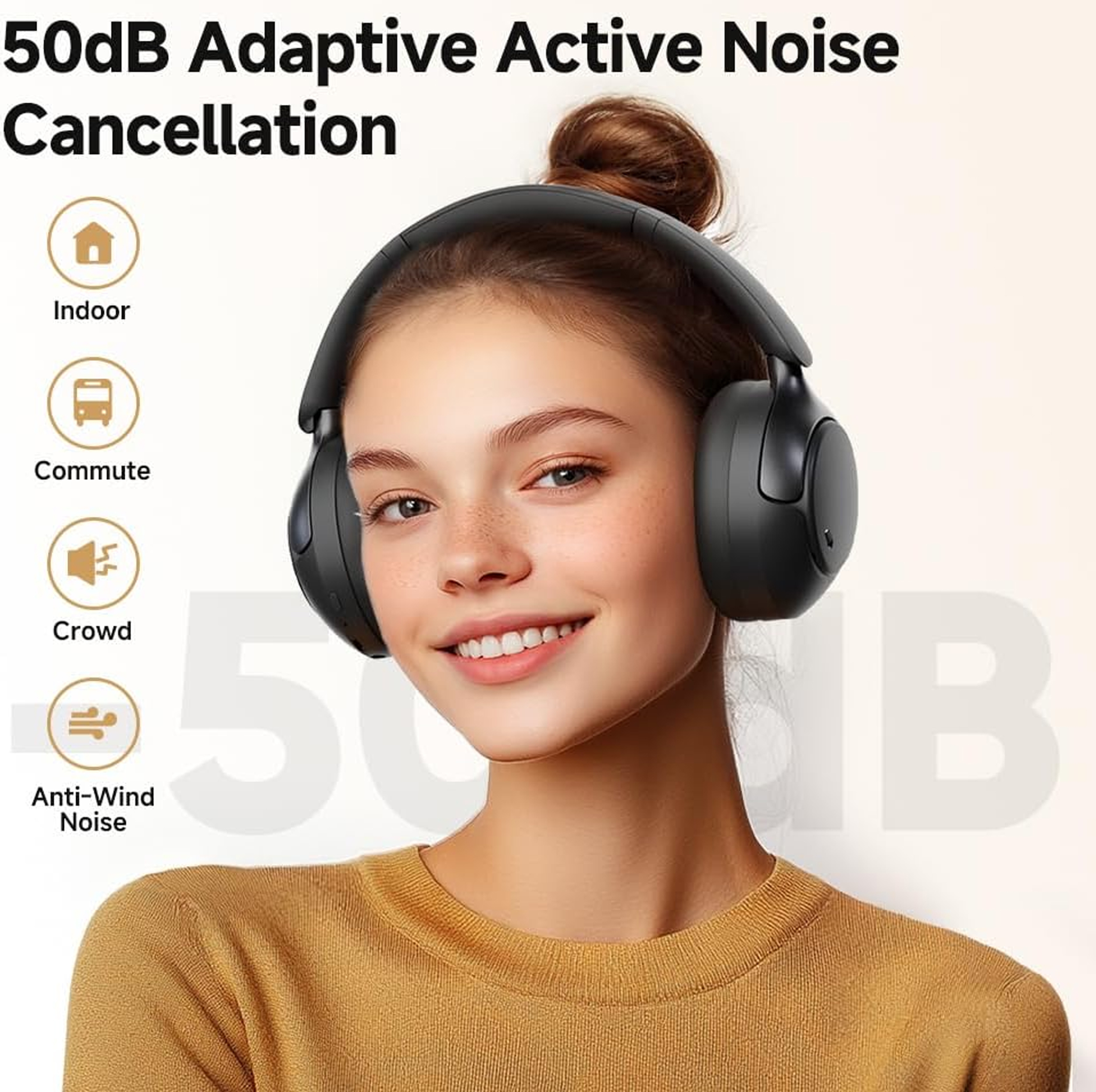 هدفون بلوتوثی کیو سی وای مدل H3 Pro