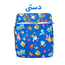 کوله پشتی لوازم کودک سیی مدل باب اسفنجی و پاتریک کد 226.4