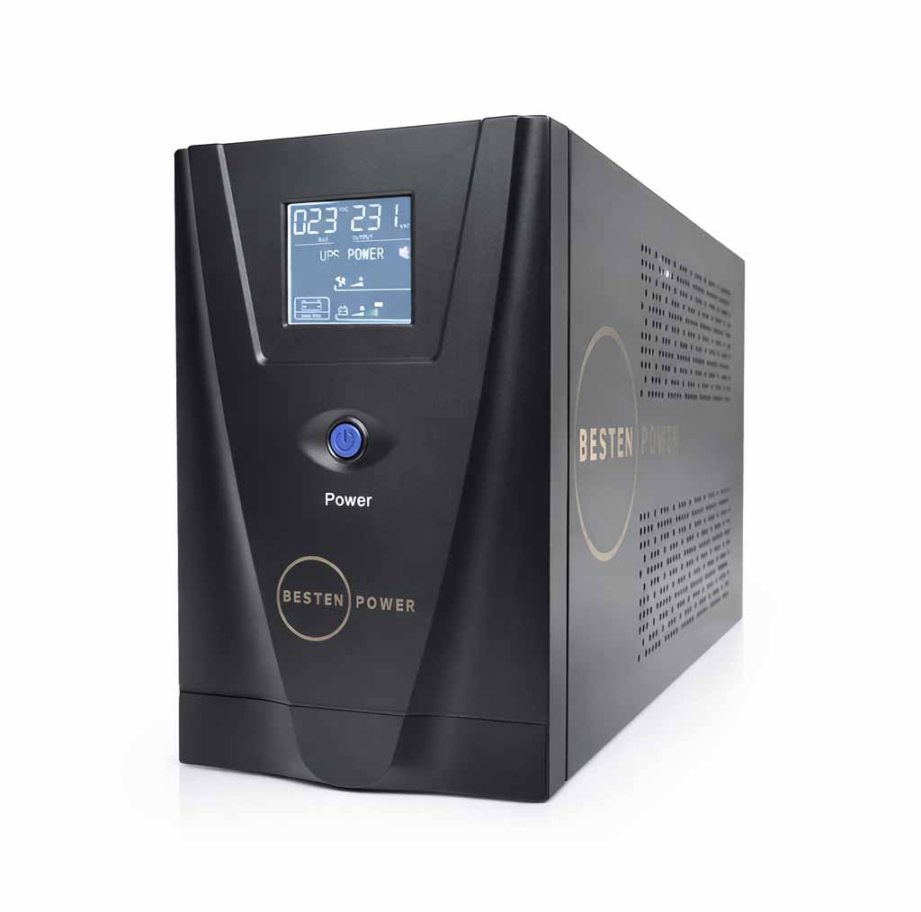 یو پی اس بستن پاور مدل BPO-800VA-9Ah با ظرفیت 800 ولت آمپر به همراه باتری داخلی