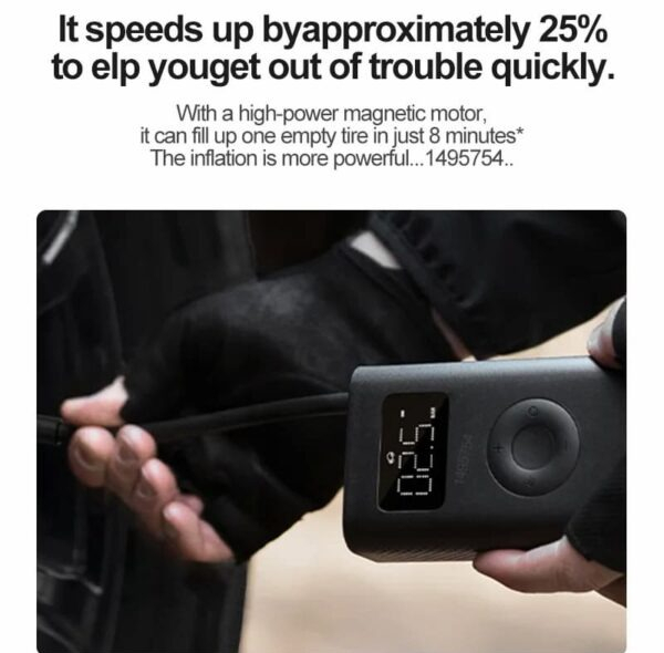 کمپرسور  هوا شیائومی مدل  Xiaomi Air Compressor 2 MJCQB06QW