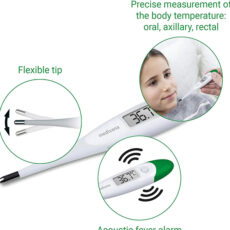 تب‌سنج و دماسنج کودک مدیسانا مدل TM 700