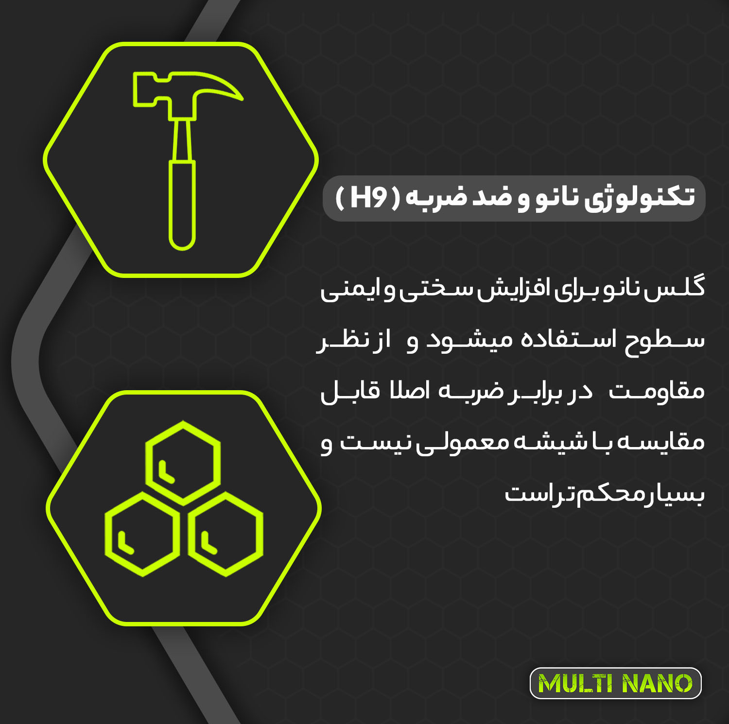 محافظ صفحه نمایش خودرو مولتی نانو مدل X-S2N مناسب برای هایما S8 بسته دو عددی