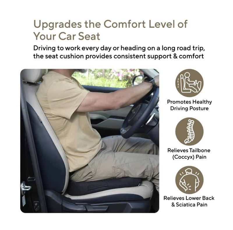 پشتی صندلی خودرو مدل COMFORT MAX مجموعه دو عددی