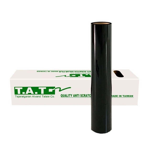 برچسب دودی شیشه خودرو تات مدل 2SRC-2BK35 رول 2 متری
