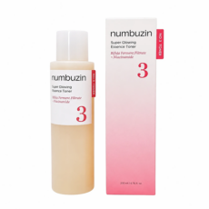 تونر اسنس روشن کننده نامبوزین شماره 3 NUMBUZIN No.3 Super Glowing Essence Toner مناسب انواع پوست باحجم 200 میلی لیتر