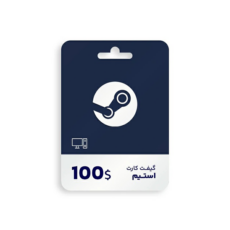 گیفت کارت استیم – 100 دلاری