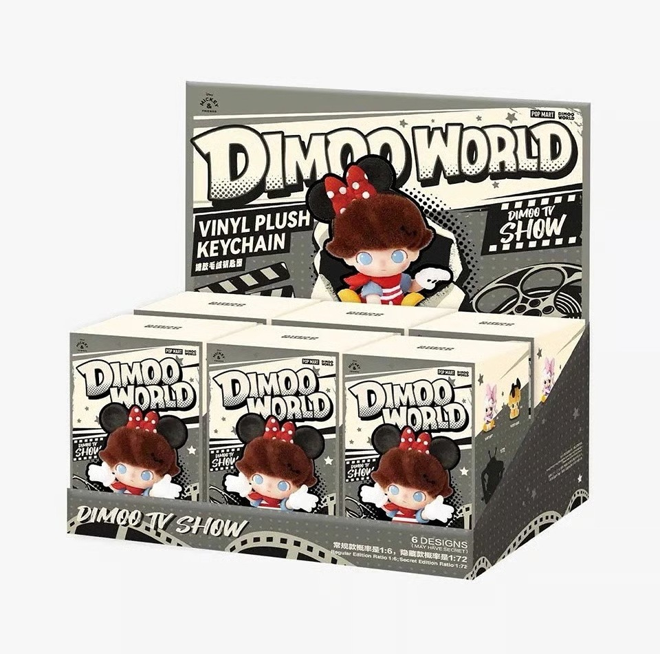 اسباب بازی شانسی پاپ مارت مدل DIMOO WORLD