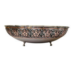 میوه خوری مسی مدل قلم زنی کد ZH444.4