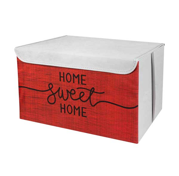 باکس لباس و نظم دهنده طرح لینن مدل HOME SWEET HOME کد S2
