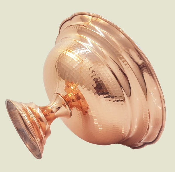 آجیل خوری مسی مدل لب چین کد ZH266.2