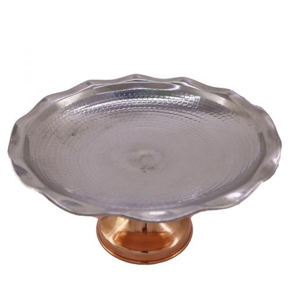 شیرینی خوری مسی مدل خورشیدی کد ZH120.3