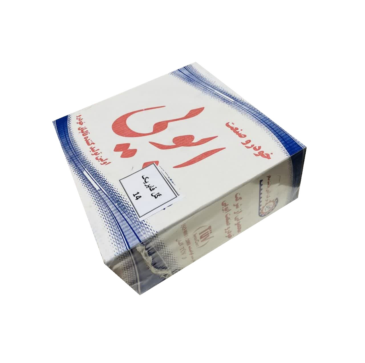 قالپاق چرخ خودرو ابویی طرح گل مدل go04 سایز 14 اینچ بسته 4 عددی