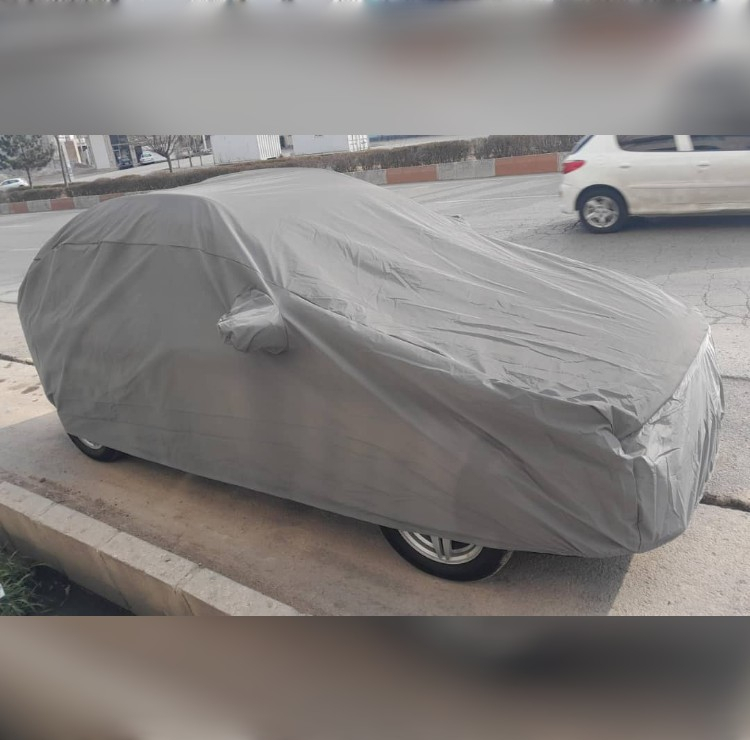 چادر خودرو مدل ضدافتاب سایز M مناسب برای پژو 206 و پژو 207