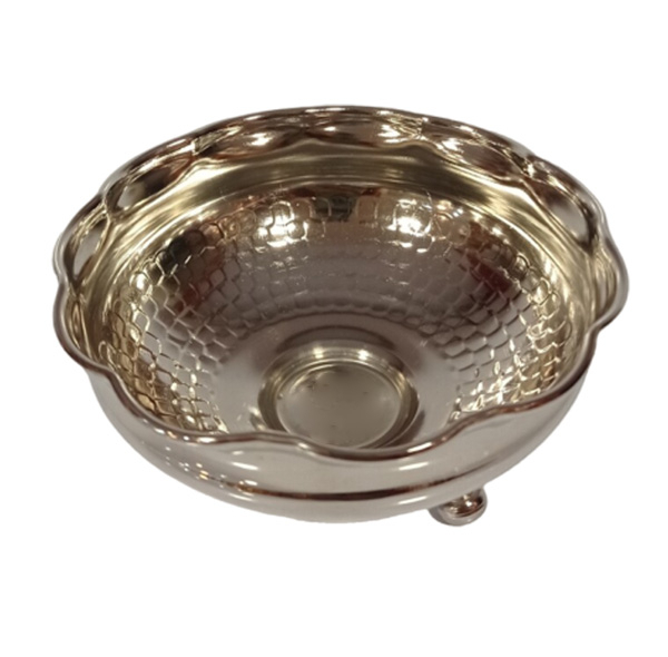 کاسه هفت سین مسی مدل سه پایه کد ZH249.4