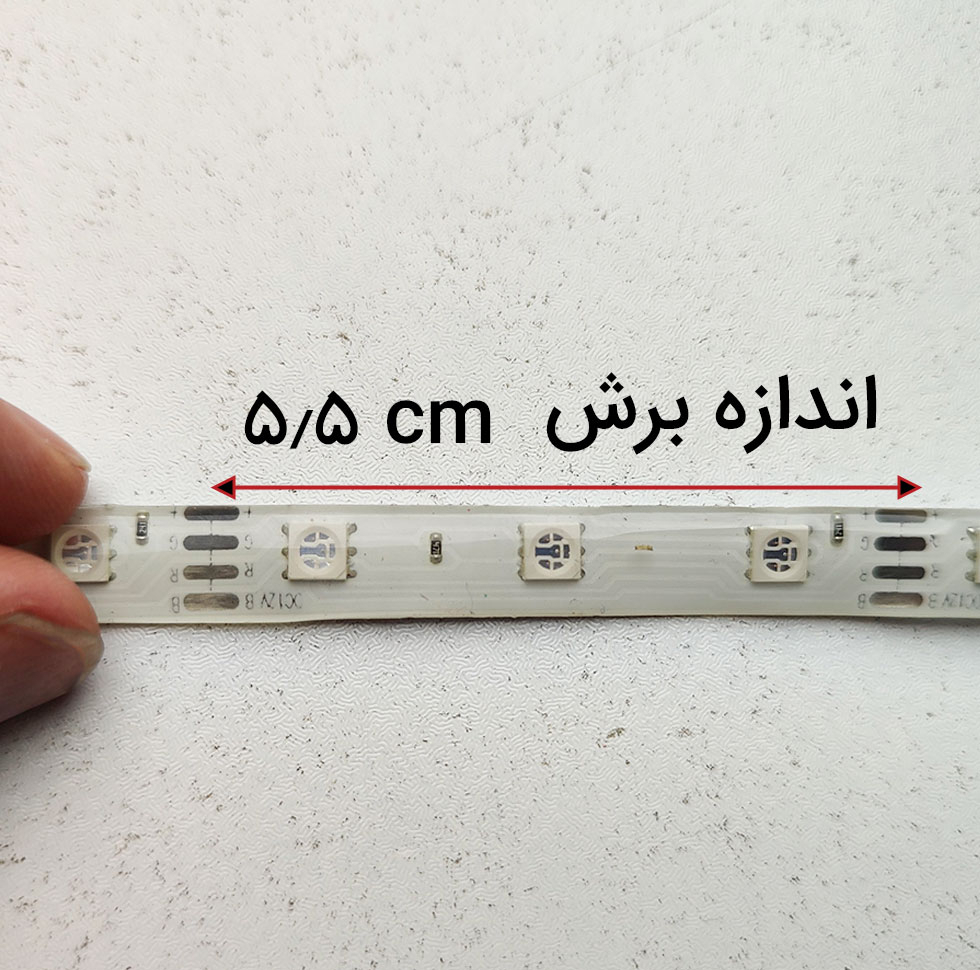 ریسه ال ای دی مدل RGB گیمینگ 4 سیم طول 5 متر