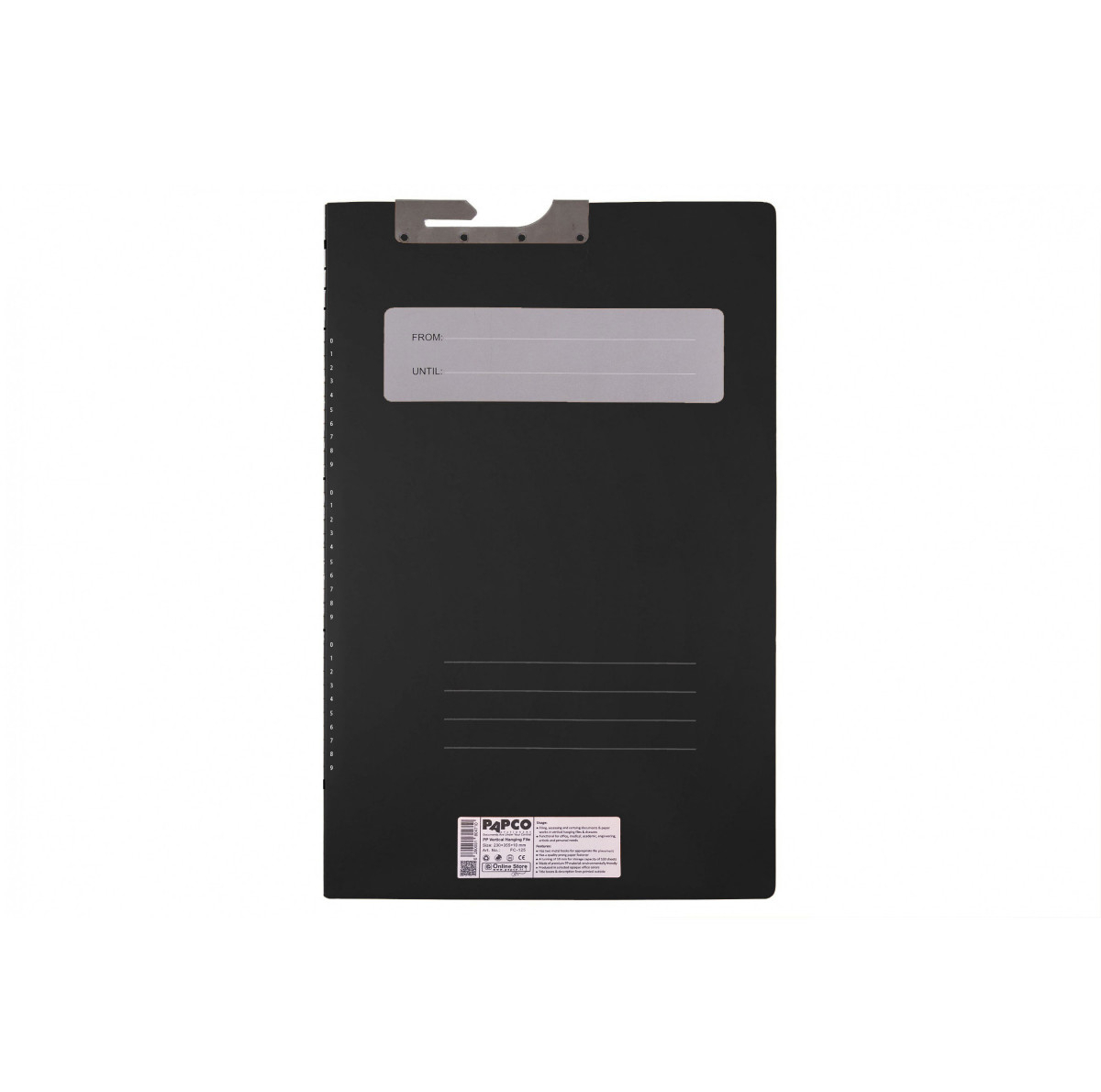 پوشه پاپکو مدل  FC-125-PP سایز FC بسته 24 عددی