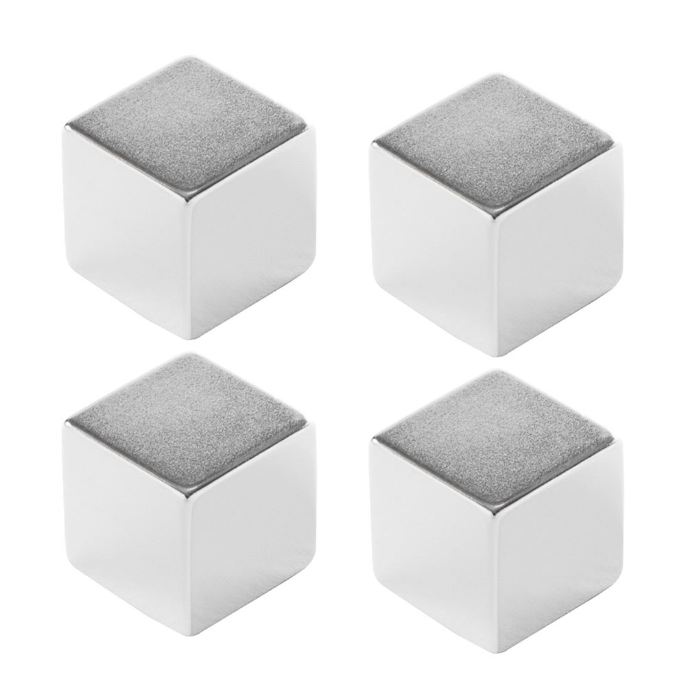 آهن ربا مدل نئودیمیوم مکعب کد B10mm بسته 4 عددی