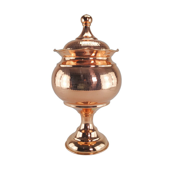 آجیل خوری مسی مدل لاله کد ZH282.2