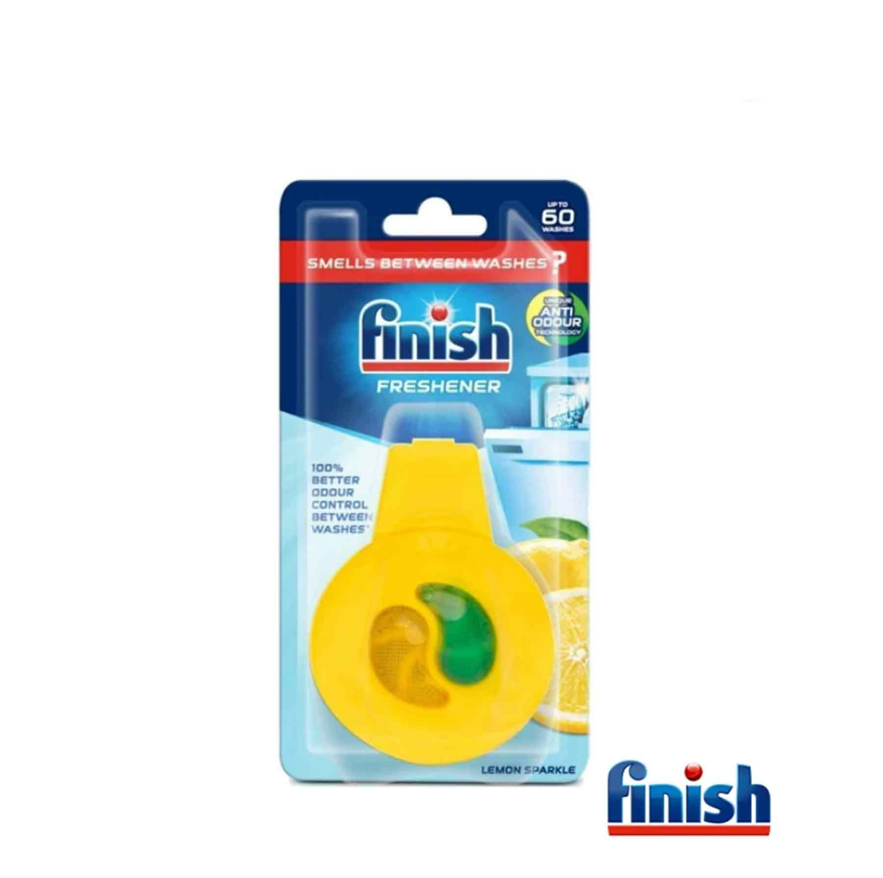 بوگیر ماشین ظرفشویی فینیش مدل Freshener Lemon وزن 100 گرم