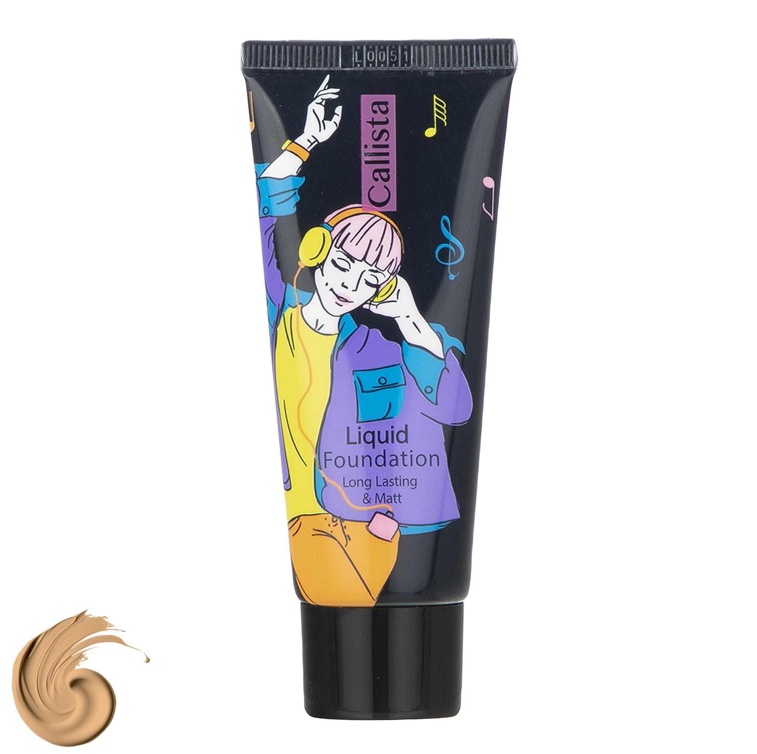 کرم پودر کالیستا مدل Long Lasting And Matt شماره M14 حجم 35 میلی لیتر