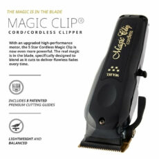 ماشین اصلاح موی سر و صورت شارژی وال پروفیشینال مدل black magic clip