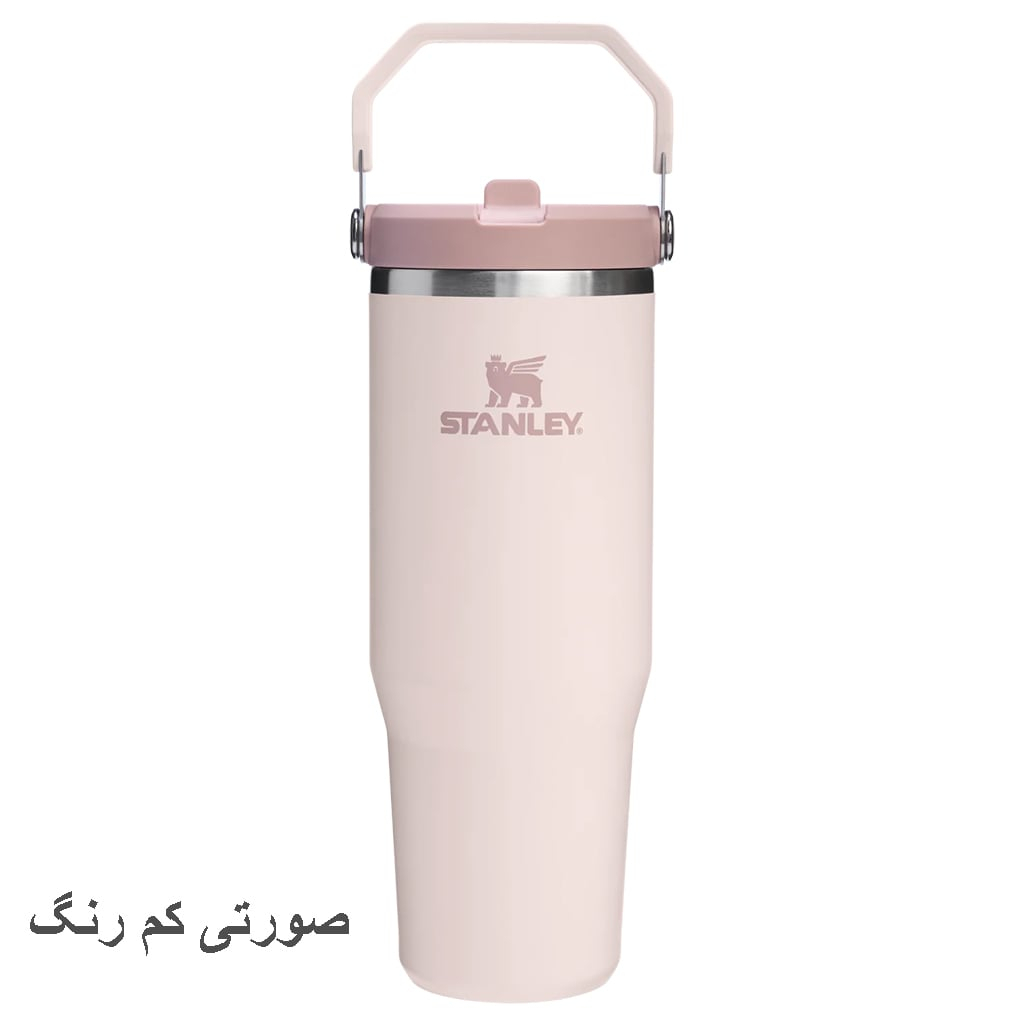 تراول ماگ استنلی مدل Iceflow Flip Straw Tumbler گنجایش 0.89 لیتر