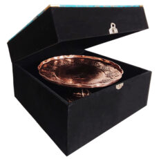 شیرینی خوری مسی مدل آوان کد HS113