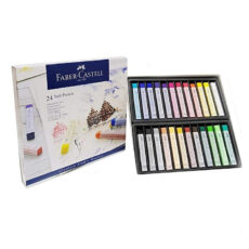 پاستل گچی 24 رنگ فابر کاستل مدل Creative Studio Quality