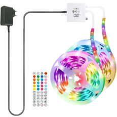 ریسه ال ای لومیز مدل SmartStrip-44key-40m bluetooth به همراه ریموت