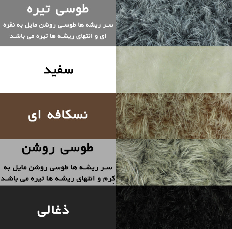 پادری هیراد هوم فرنشینگ طرح خز فانتزی سایز 110×110 سانتی متر