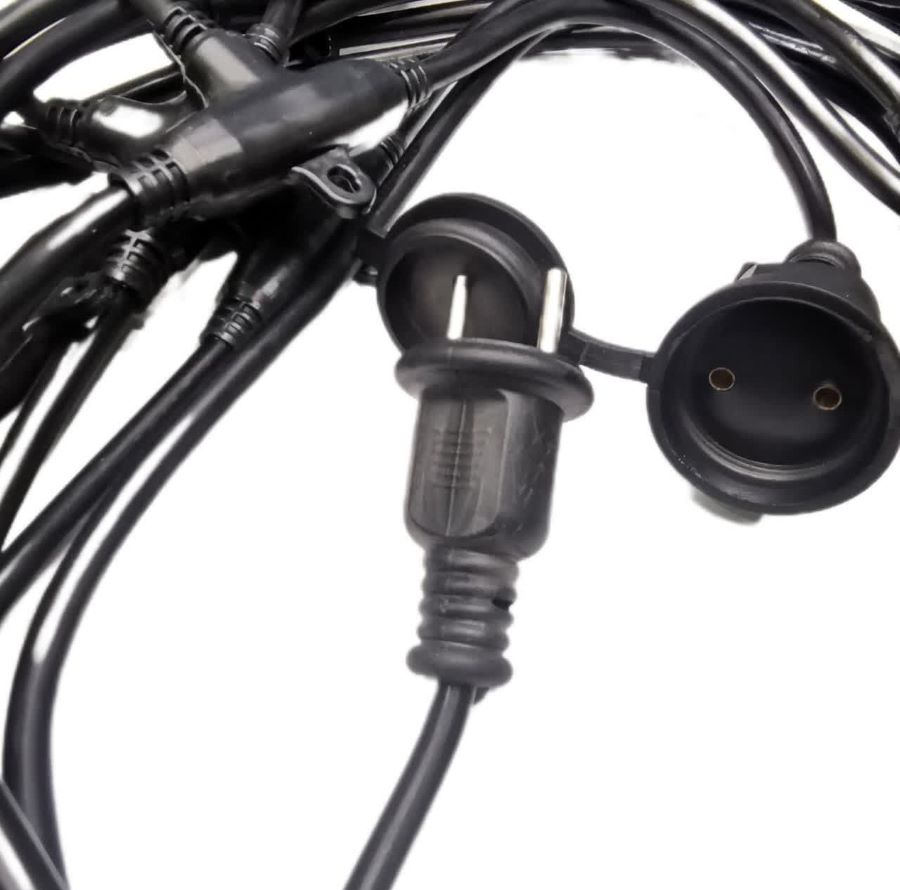 سرپیچ لامپ مدل ریسه کد 20X پایه E27 طول 10 متر