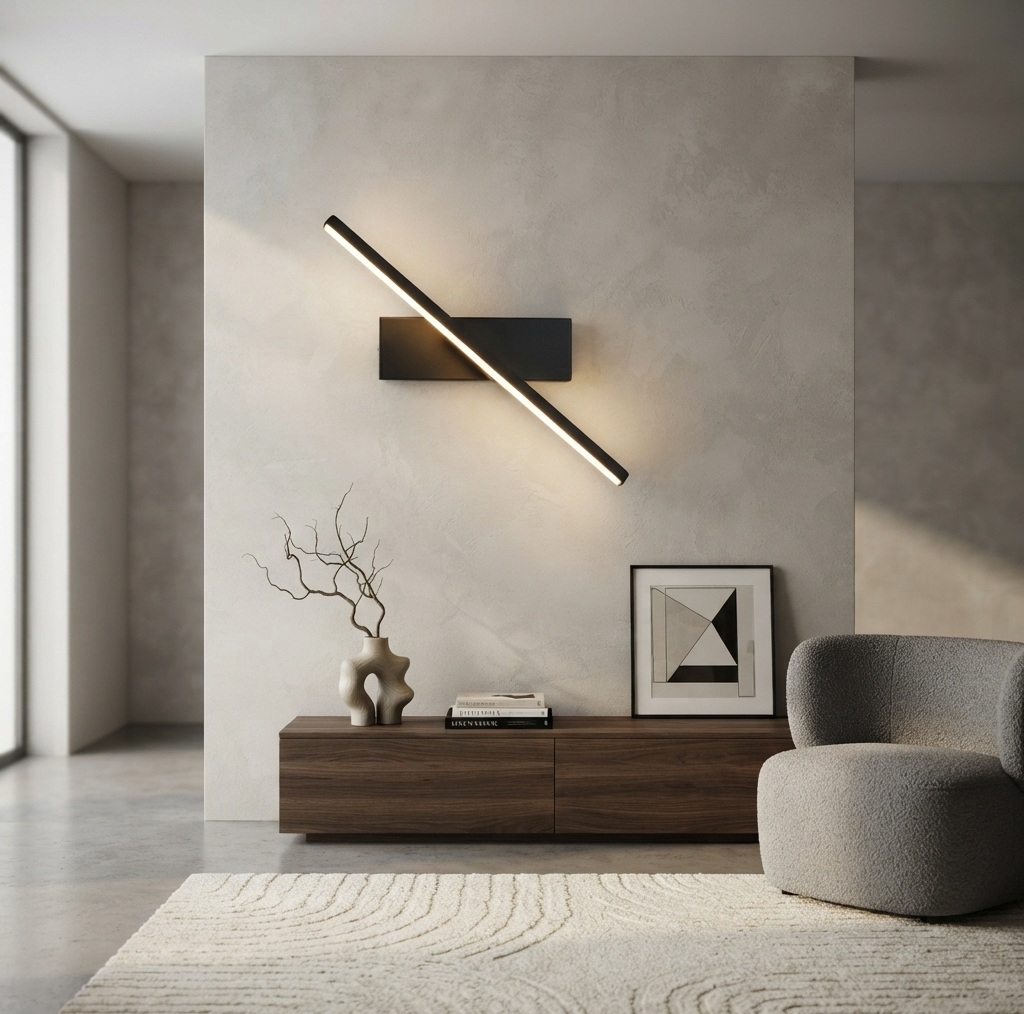 دیوارکوب 1 شعله مدل خطی کد 0010