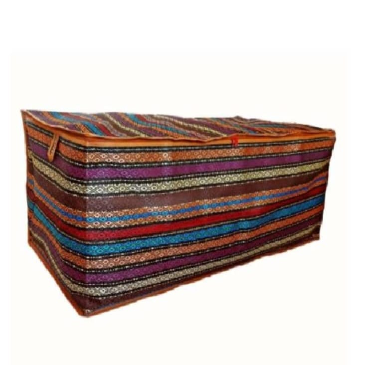 باکس نظم دهنده مدل کاور رختخواب طرح جاجیم