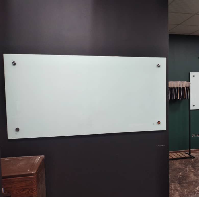 تخته وایت برد شیشه ای عکسنگ مدل AXANG -1280 سایز 120x80 سانتی متر