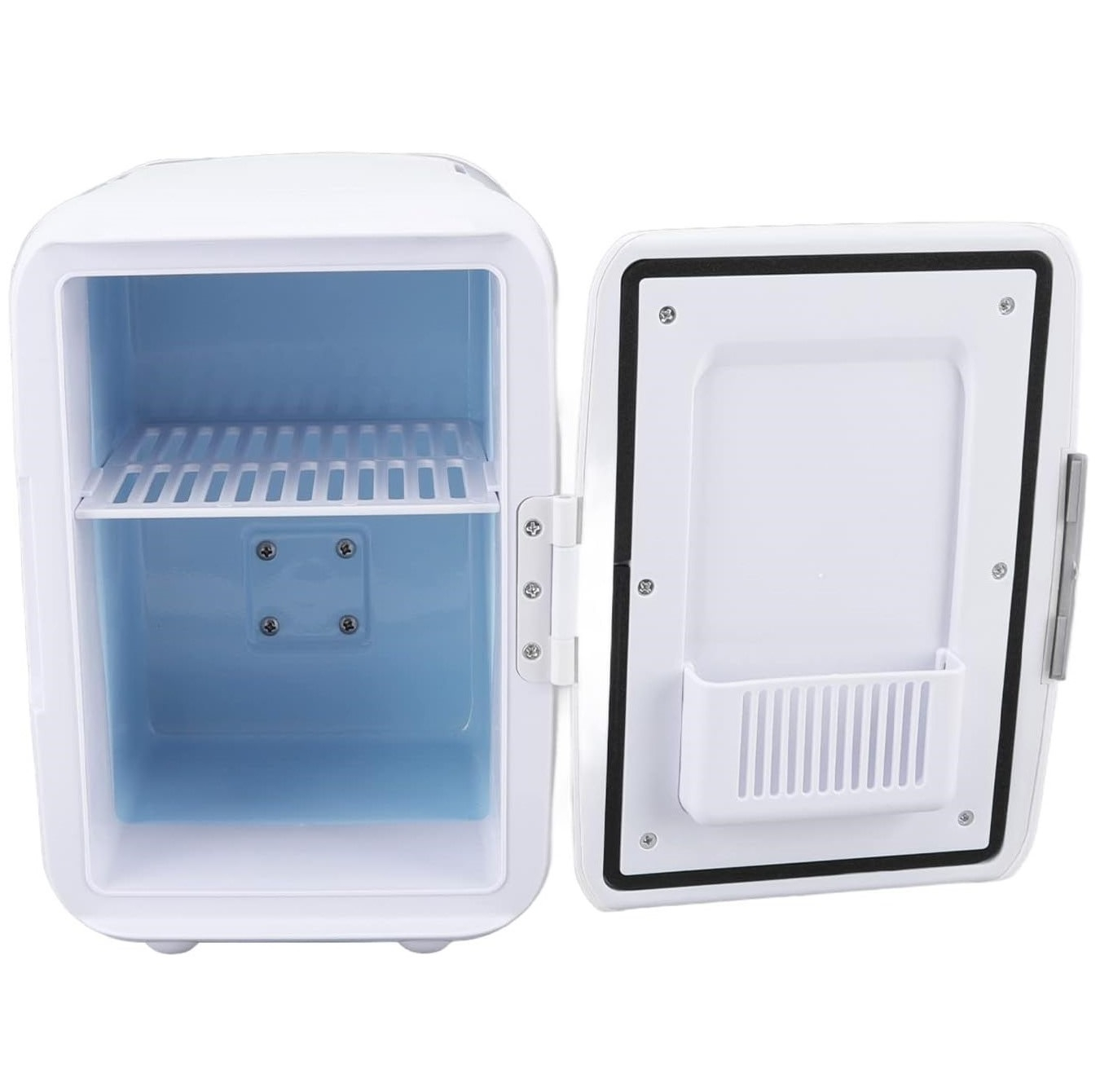 یخچال خودرو مدل مینی 2 حالته سرما و گرما قابل اتصال به برق شهر 220v و فندکی ماشین 12v ظرفیت 4 لیتر