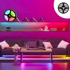 ریسه ال ای دی پرودو مدل RGB LIGHT STRIP  طول 5 متر