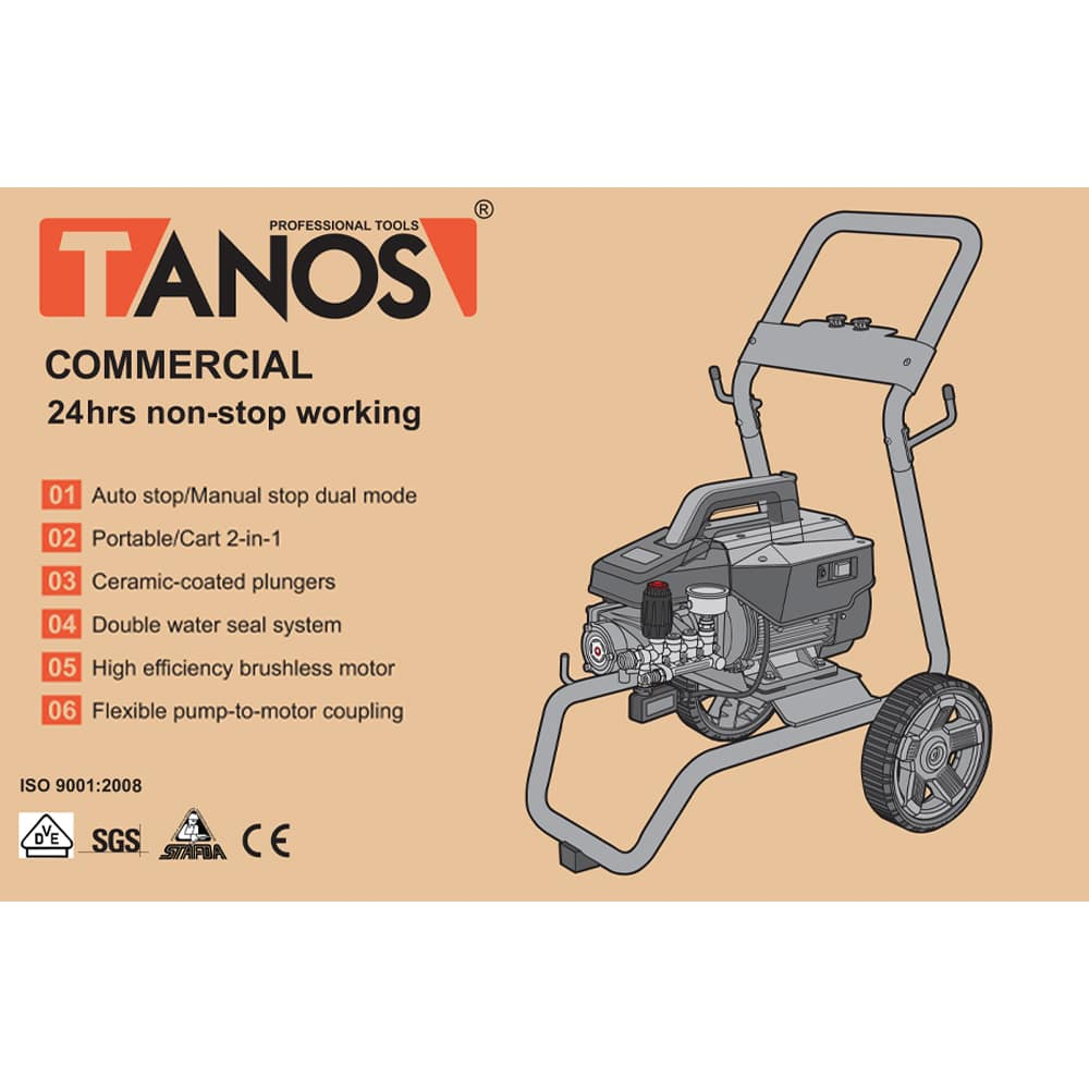 کارواش تانوس مدل HPW-01-190