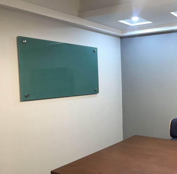 تخته وایت برد شیشه ای عکسنگ مدل CG12081 سایز 120x81 سانتی متر