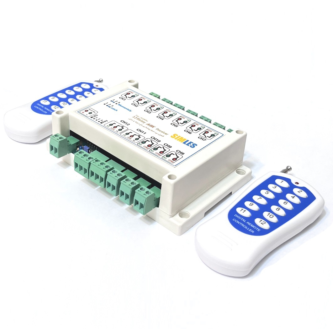 ریموت کنترل ریموتی روشنایی ویلا باغ منزل سیملس مدل PN1498