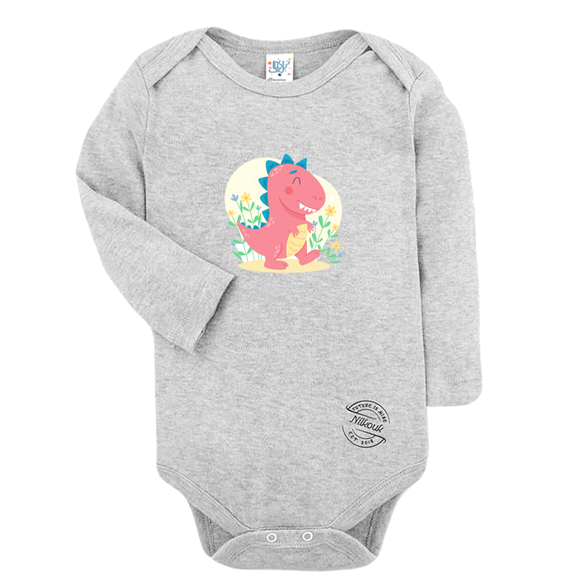 بادی نوزادی نیل کوک مدل Winter Dino مجموعه 4 عددی