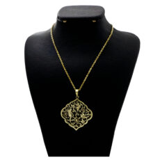 گردنبند زنانه دلی جم طرح پرنده کد D 326