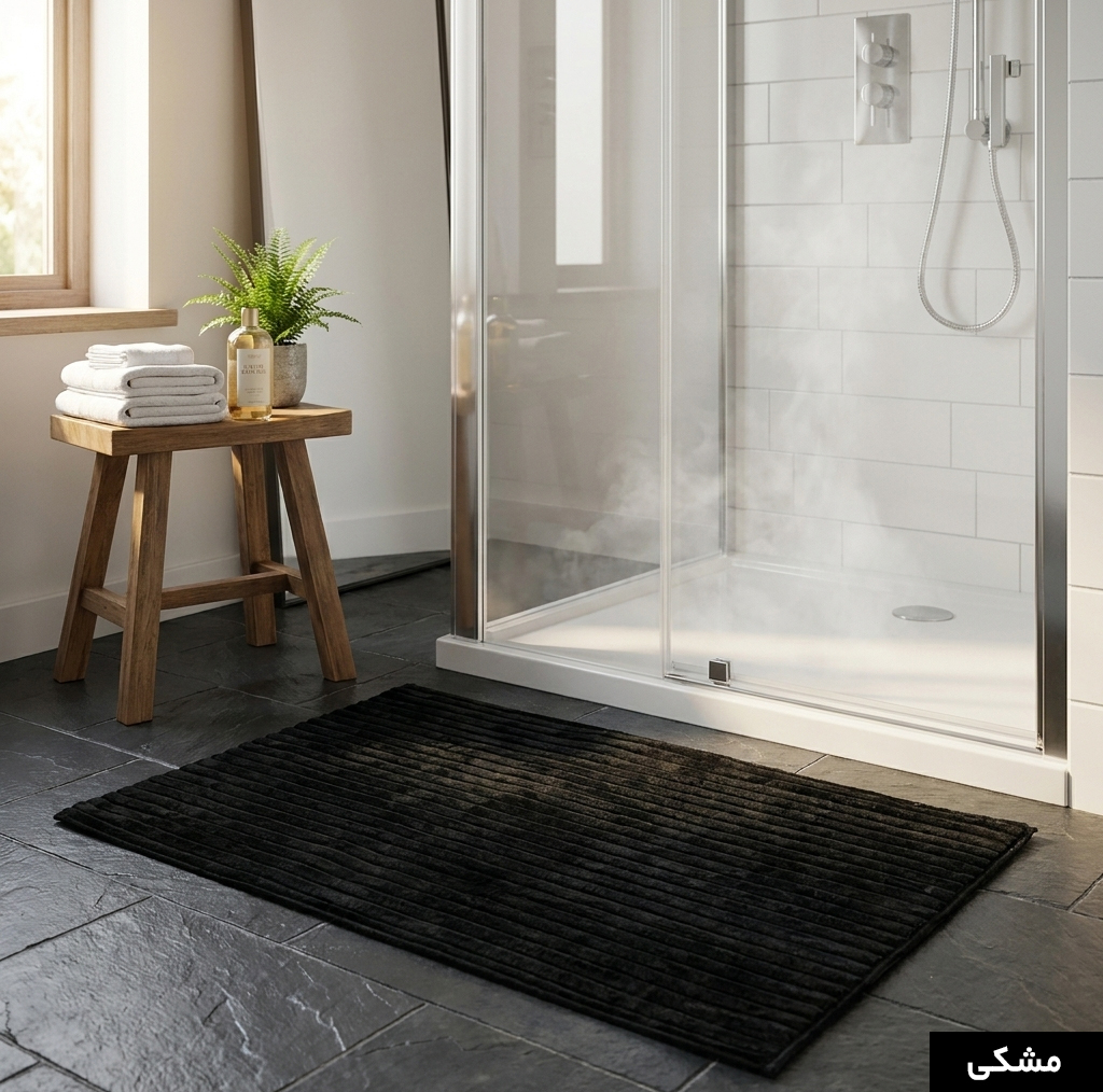 پادری وینوما مدل سرویس بهداشتی و حمام 4 لایه مخمل ویژه سایز 70x45 سانتی‌متر مناسب برای فضای داخلی