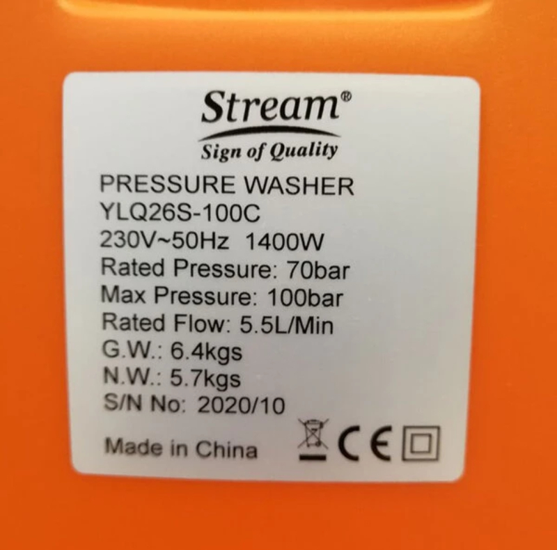 کارواش استریم مدل YLQ-26S-100C