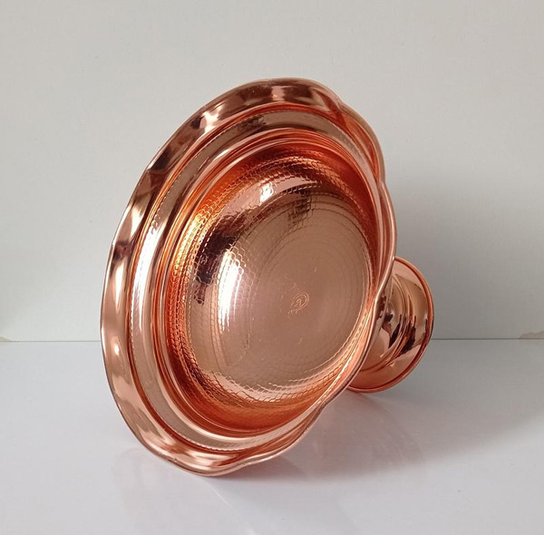 آجیل خوری مسی مدل لب چین کد ZH266.2