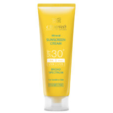 کرم ضد آفتاب SPF30 بی رنگ سینره مناسب پوستهای حساس حجم 50 میلی لیتر