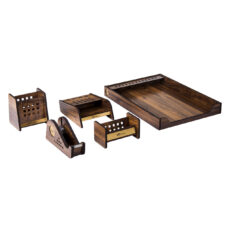 ست لوازم اداری رومیزی حال مدل V 503 مجموعه 5 عددی