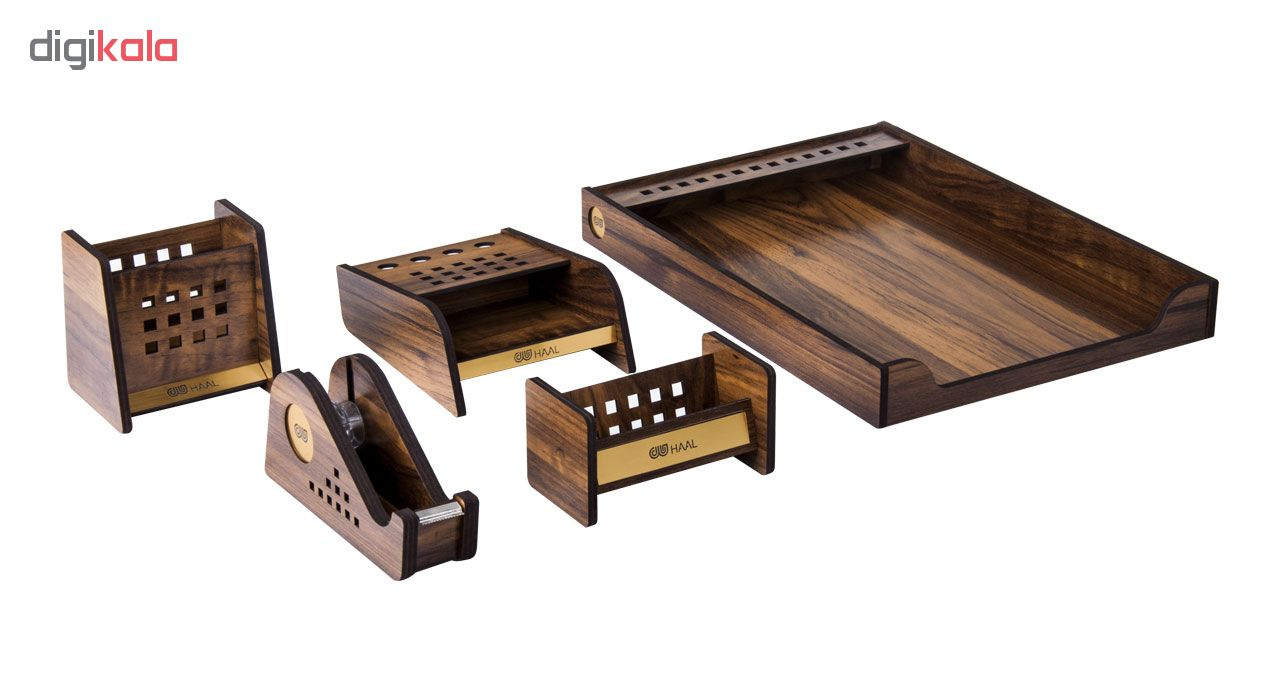 ست لوازم اداری رومیزی حال مدل V 503 مجموعه 5 عددی