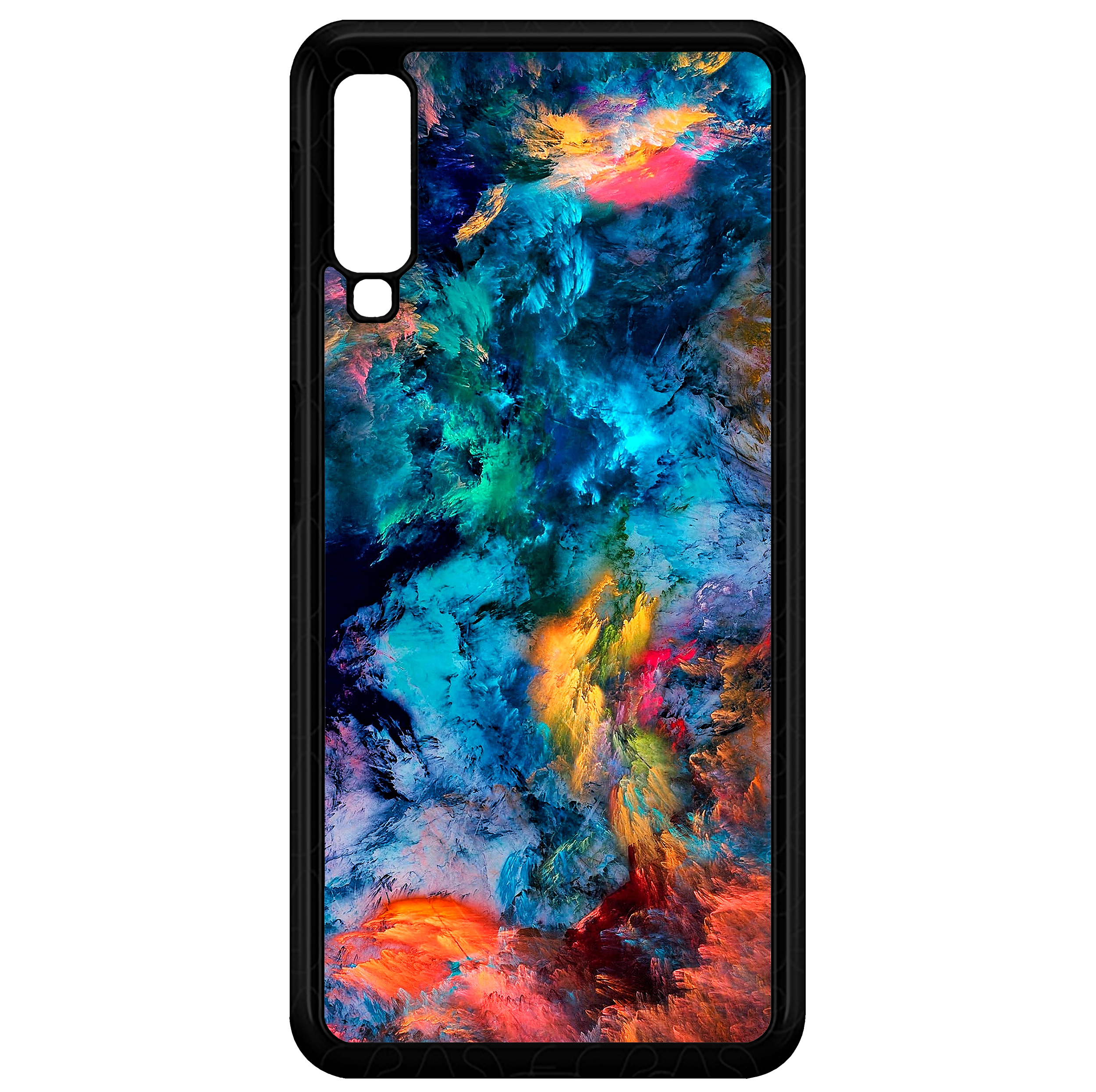 کاور طرح Colors مدل CHL50117 مناسب برای گوشی موبایل سامسونگ Galaxy A7 2018